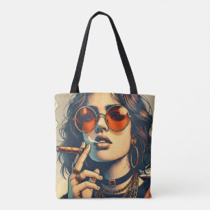 Bolsa Tote Young Sassy Women Impressão
