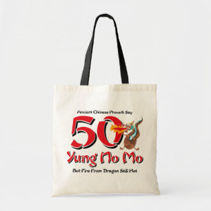 Bolsa Tote Yung nenhum aniversário do Mo 50th