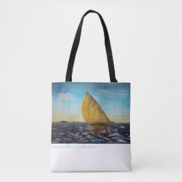 Bolsa Tote Zanzibars Dhow 4-6 - Artist - Max Zaxster