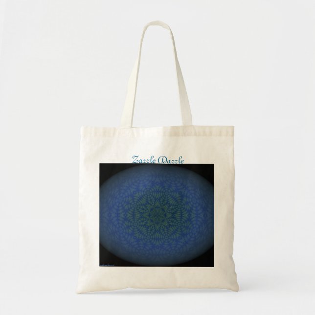 Bolsa Tote Zazzle brilha (Frente)