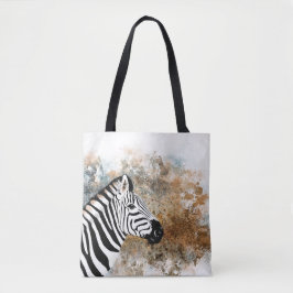 Bolsa Tote Zebra africano
