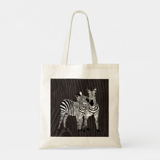 Bolsa Tote Zebra Brincando