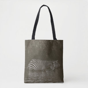 BOLSA TOTE ZEBRA FAMILY BEBIDA