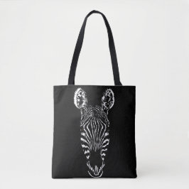 Bolsa Tote Zebra Head