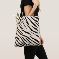 Zebra inspirou Travesseiro decorativo preto e bege