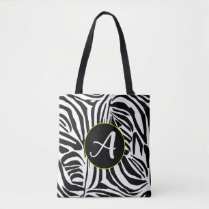 Bolsa Tote Zebra Pattern