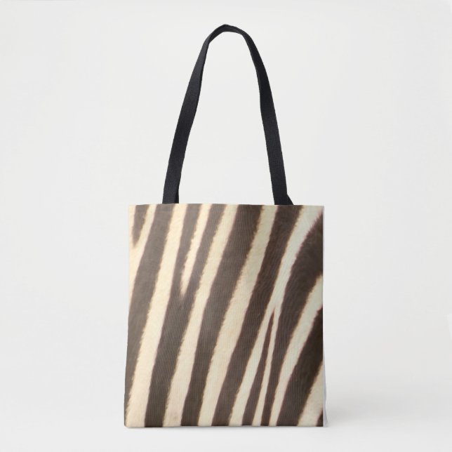 Bolsa Tote Zebra Print  (Frente)