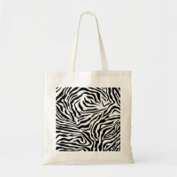 Zebra Stripes Impressão Animal Selvagem Preta E Br