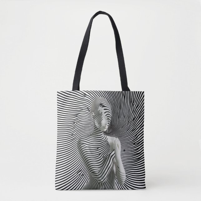 Bolsa Tote Zebra Woman (Frente)