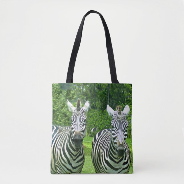 Bolsa Tote Zebras 2 Cuxas (Frente)