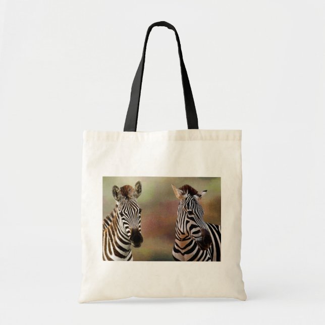Bolsa Tote Zebras de Zazzling (Frente)