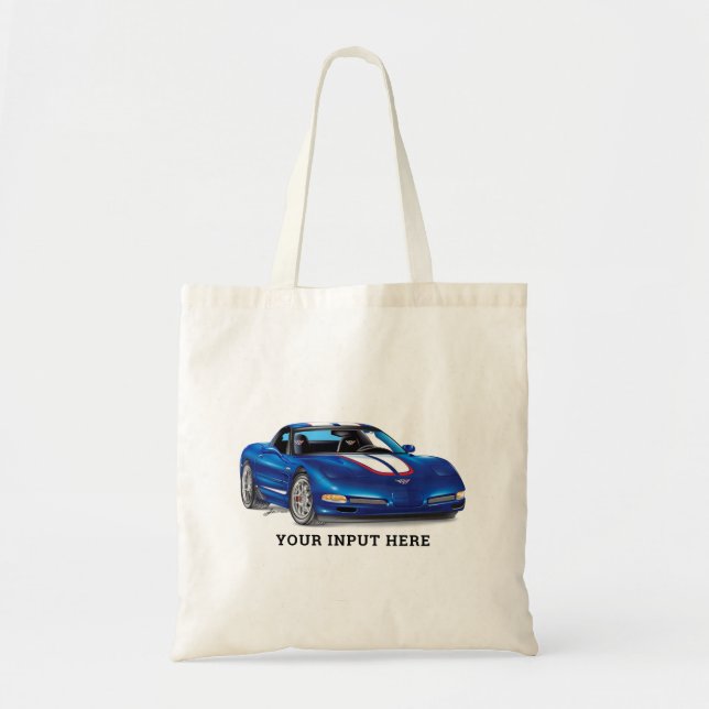BOLSA TOTE ZEEOSIX COLLECTIBLE AUTO ART TOTE BAG (Frente)