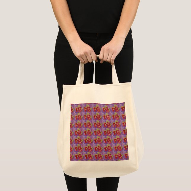 Bolsa Tote Zekela Art design abstrato (Frente (produto))