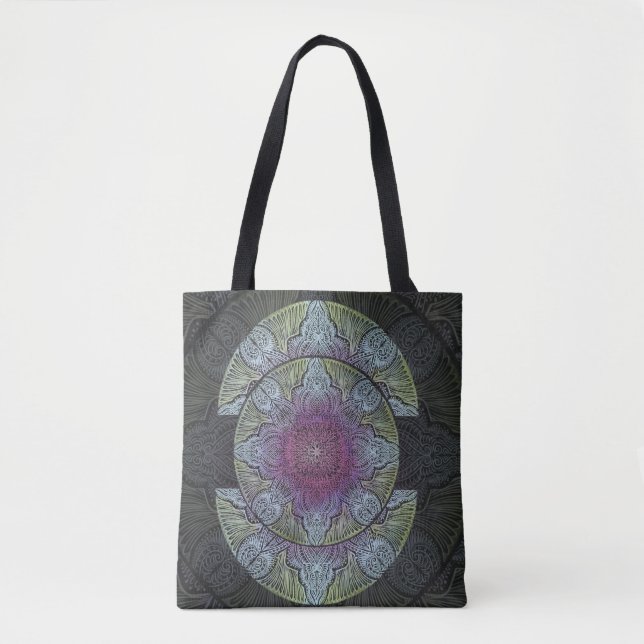Bolsa Tote Zen Awakening, reiki, cura, chakra (Frente)