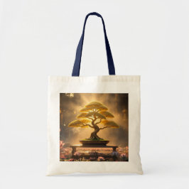 BOLSA TOTE ZEN BUDISMO - ÁRVORE BONSAI -