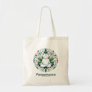 Bolsa Tote Zen Cat Meditation Meowmaste