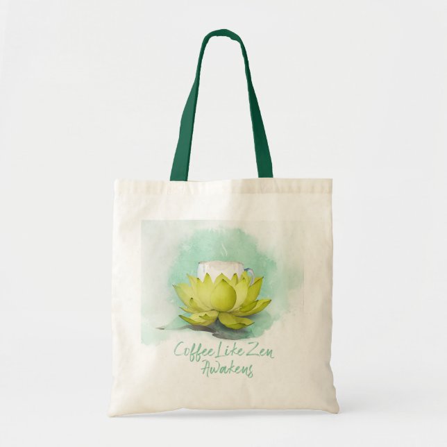 Bolsa Tote Zen do Café (Frente)