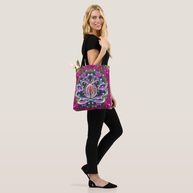 Bolsa Tote Zen Lotus Atmosférica (No(a) Modelo)
