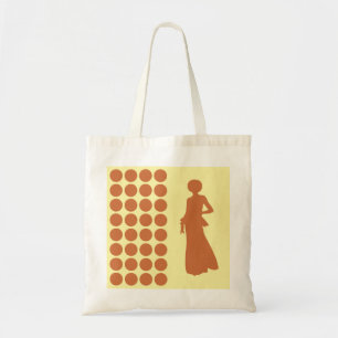 Bolsa Tote Zest Cream Neutral Dots Fashion Silhouette