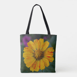 Bolsa Tote Zinnia de doce amarelo
