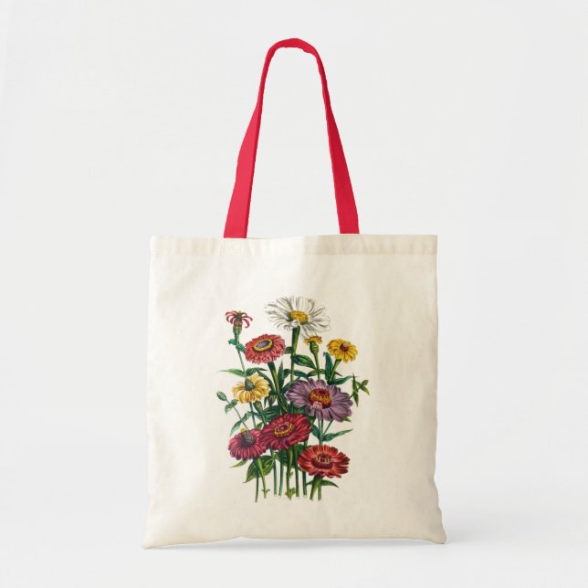 Bolsa Tote Zinnias (Frente)
