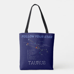 Bolsa Tote Zodiac Constelação Taurus