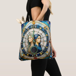 Bolsa Tote Zodiac - Gemini Os Gêmeos
