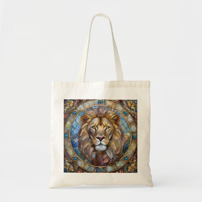 Bolsa Tote Zodiac - Leão o Leão (Frente)