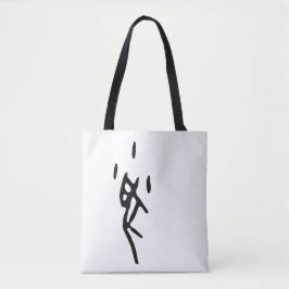 Bolsa Tote Zodiac-Rat chinês maravilhoso-#001-