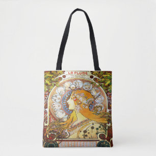 Bolsa Tote Zodíaco 1896 de Alfons Mucha