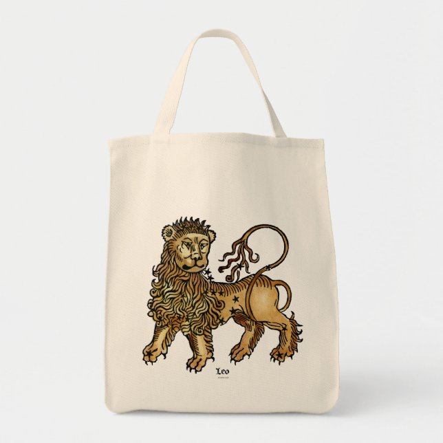 Bolsa Tote Zodíaco: Leo, 1482 (Frente)