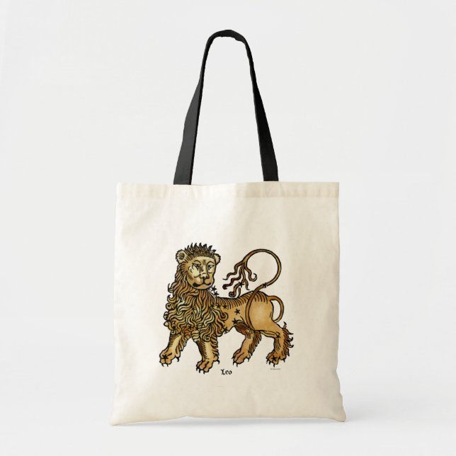 Bolsa Tote Zodíaco: Leo, 1482 (Frente)