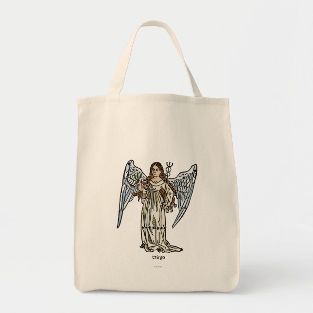 Bolsa Tote Zodíaco: Virgo, 1482 (Frente)