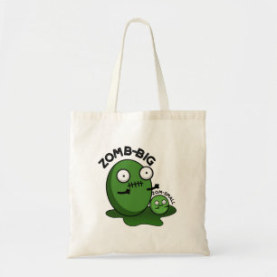 Bolsa Tote Zom-big Zom-small Dia de as Bruxas engraçado Zombi