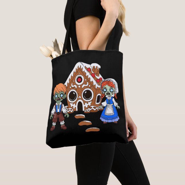Bolsa Tote Zombie Hansel e Gretel (Close Up)