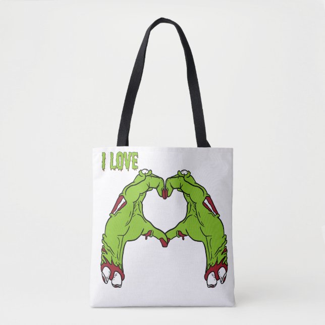 bolsa tote Zombie Love (Frente)