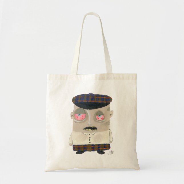 Bolsa Tote Zombie Scotsman (Frente)