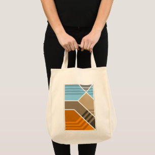 Bolsa Tote Zona de subindução de abstrato