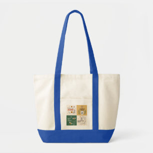 Bolsa Tote Zona livre de plástico - Design ecológico