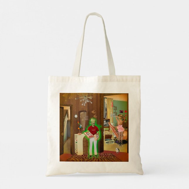 Bolsa Tote Zucchini Pizza (Verso)