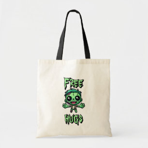 Bolsa Tote Zumbi fofo e engraçado