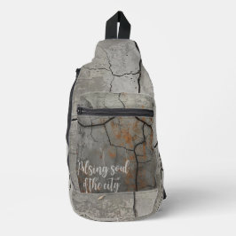 Bolsa transversal de streetwear subterrâneo Concre