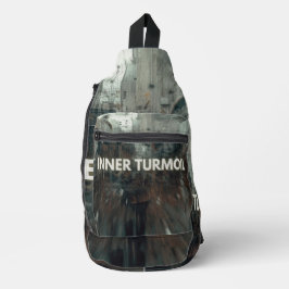Bolsa transversal subterrânea Streetwear Caos