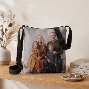 Bolsa transversal tote com foto personalizada da f