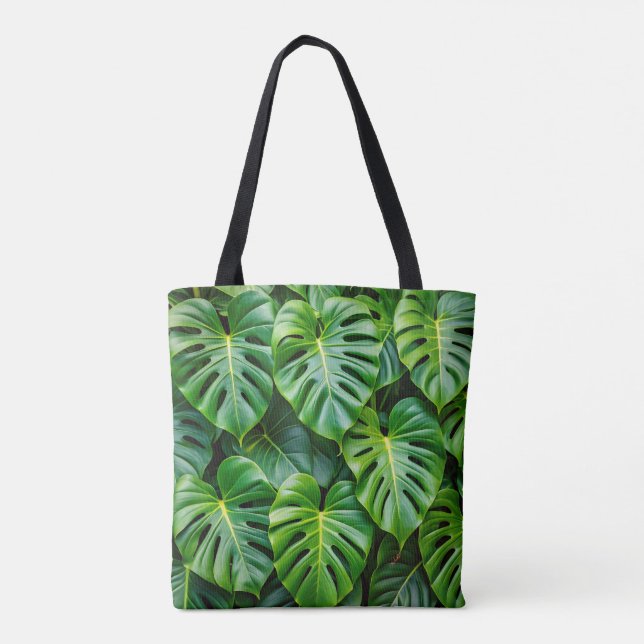 Bolsa Verde Monstera (Verso)