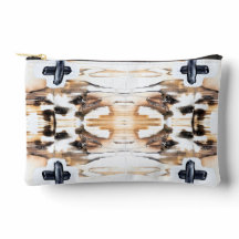 Bolsa Zip Abstrata