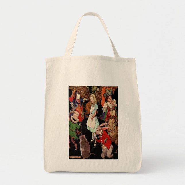 BOLSAS - ALICE IN WONDERLAND CARREGAR ALL - ESCOLA (Frente)