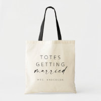 Bolsas Casando-se com Saco de Tote | Script modern