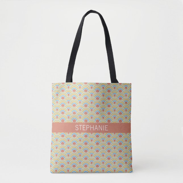 Bolsas com nome personalizado Summer Circles Patte (Frente)
