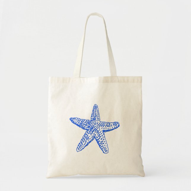 Bolsas de boas-vindas Starfish/Electric Blue/DIY (Frente)